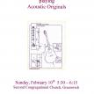 Acoustic Originals Concert